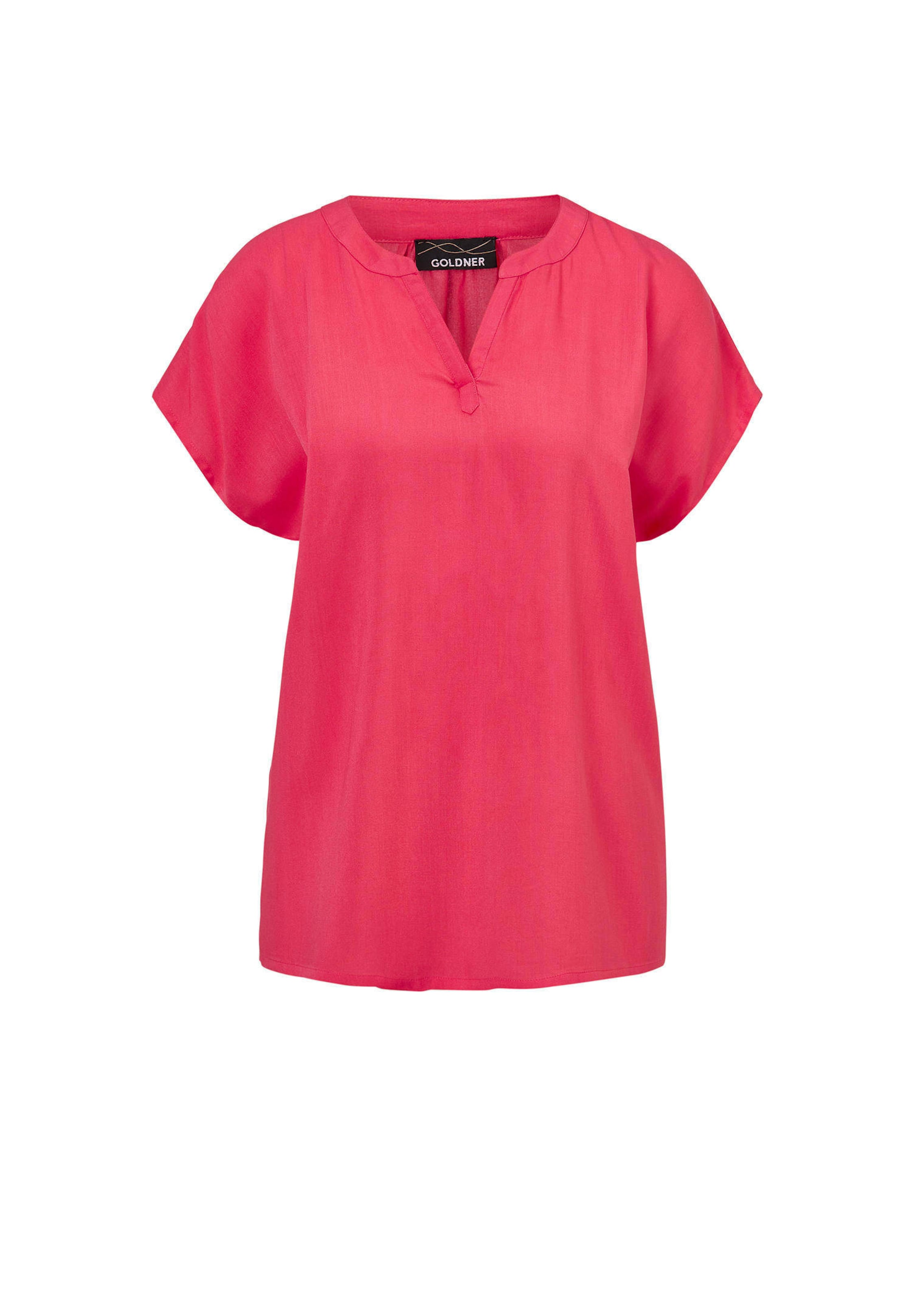 Blouse met tuniekhals