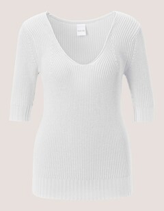 Strickpullover mit kurzen Ärmeln thumbnail 6