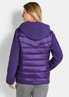 Steppjacke mit Ärmeln aus Softshell thumbnail 3