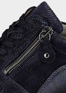 Chaussures à lacets hallux en cuir et textile thumbnail 3