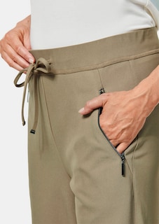 Sportieve joggpants van gestructureerd materiaal thumbnail 5