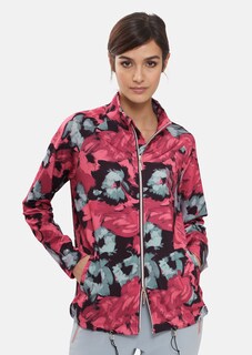 Sporty jacket with floral print thumbnail 2