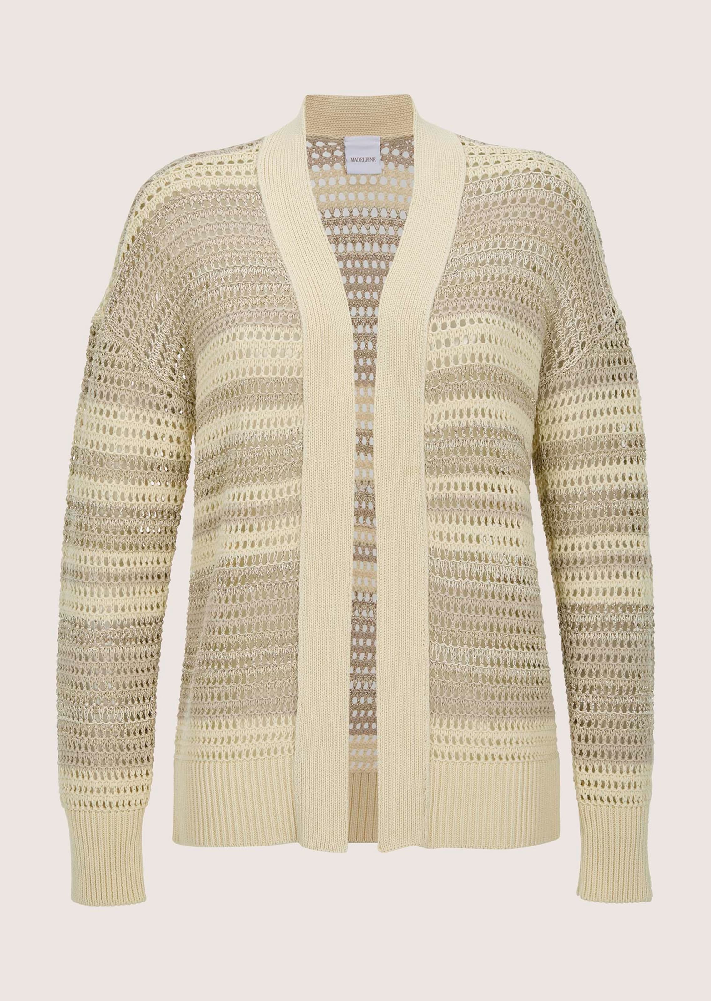 Vest met glansgaren