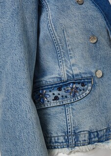 Blazer en jean thumbnail 6