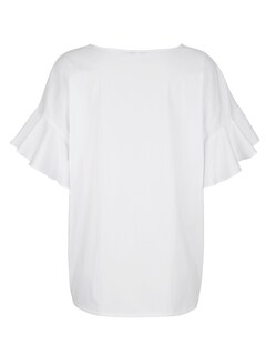 Bluse mit V-Ausschnitt thumbnail 8