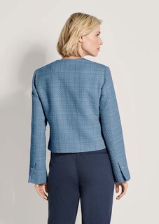 Kurzer Tweed-Blazer thumbnail 4
