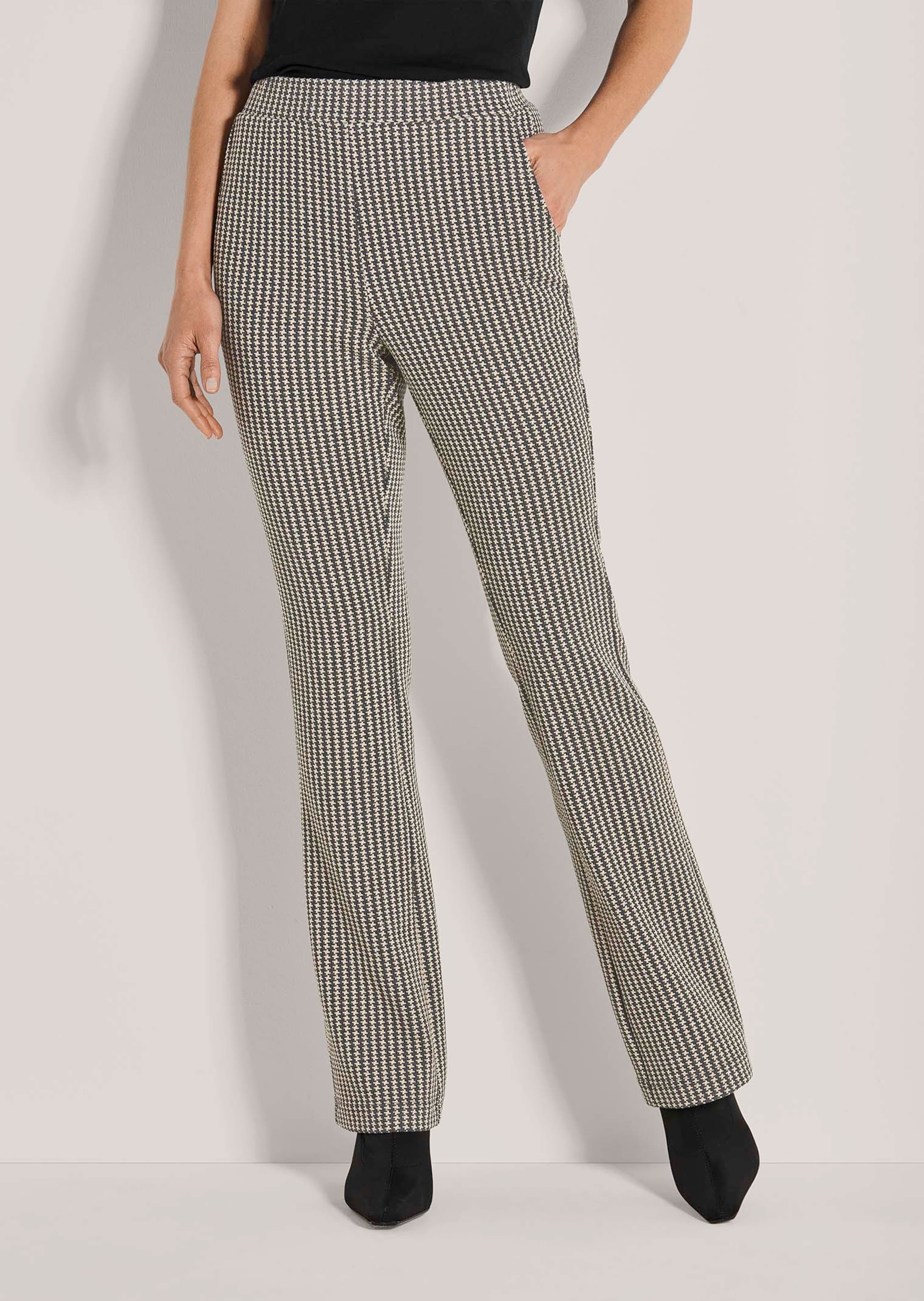 Jersey-Hose mit Minimal-Muster