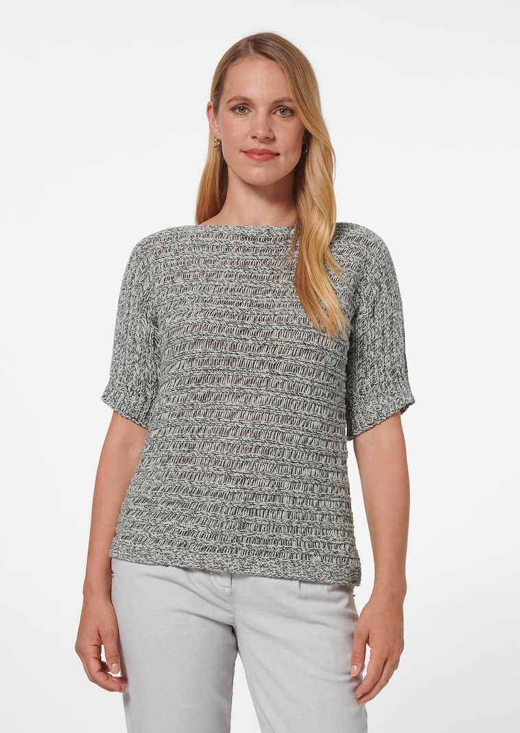 Pull. Pur coton