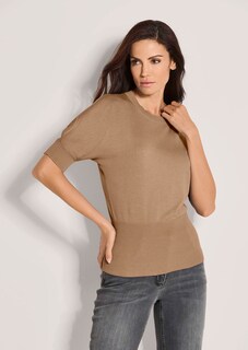 Leichter Feinstrickpullover aus Baumwolle thumbnail 1