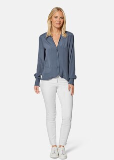 Bluse mit V-Ausschnitt thumbnail 3