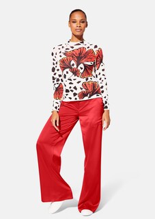 Satinhose im Palazzo-Stil thumbnail 3