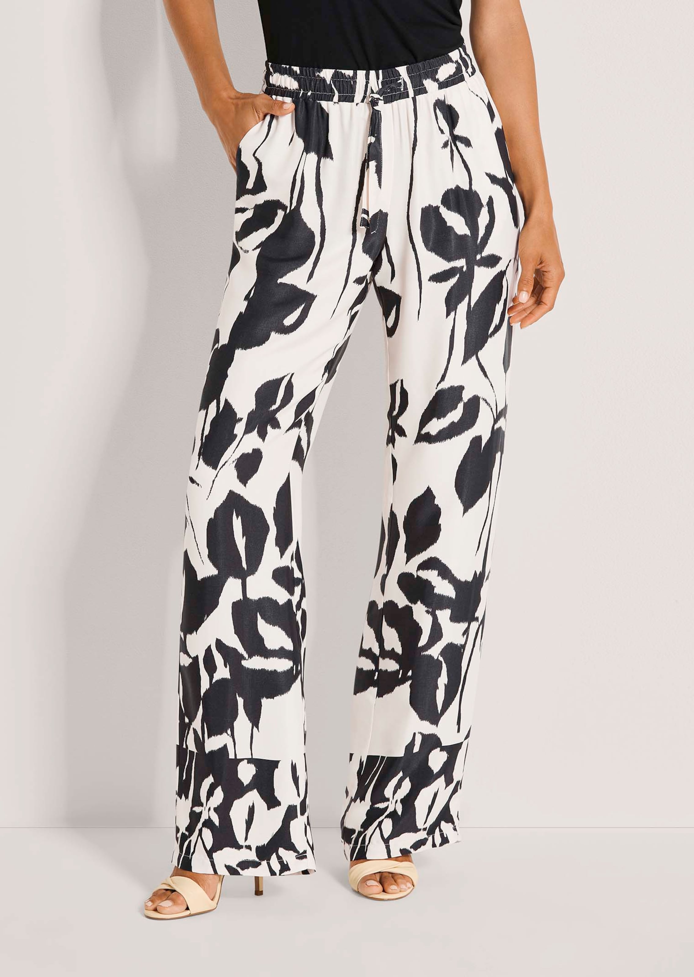 Broek met print