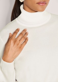 Pull en maille fine avec viscose et élasthanne thumbnail 6