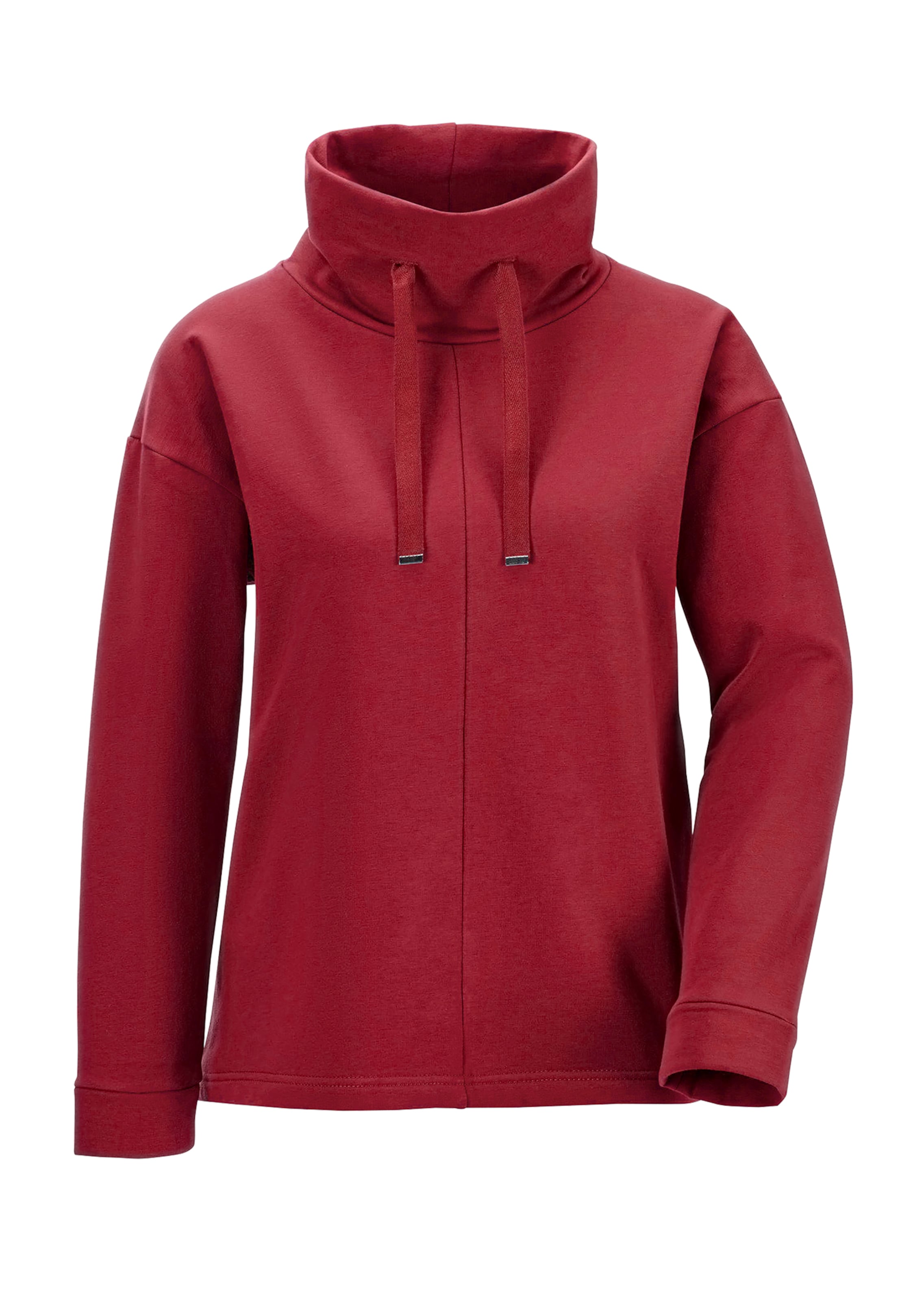 Sweatshirt mit hohem Kragen