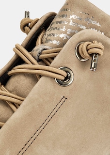 Leder-Sneaker mit elastischer Schnürung thumbnail 3