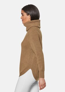 Capuchon-Pullover in Rippstrick thumbnail 5