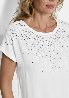 Edles Blusenshirt mit Glitzersteinen thumbnail 5
