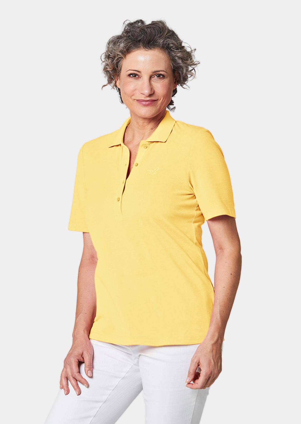 Poloshirt van eersteklas piquéstof