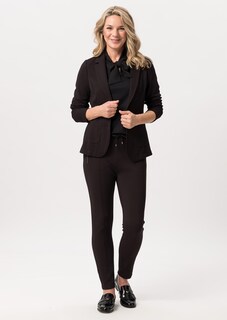 Jerseyblazer aus Strukturware mit Taschen thumbnail 2