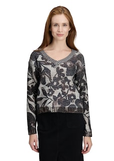 Strickpullover mit Pailletten thumbnail 1