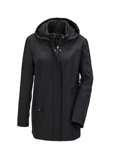 Wasserabweisende Softshelljacke mit Kapuze thumbnail 6