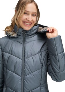 Lange Outdoorjacke mit 2-Wege-Reissverschluss thumbnail 4