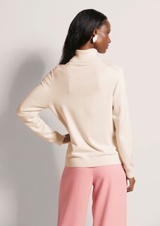 Figurnaher Feinstrickpullover thumbnail 4