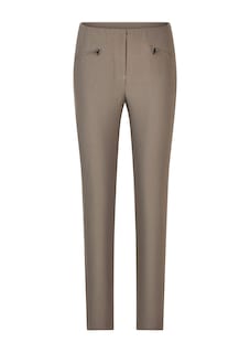 Smalle bengaline broek LOUISA, aan de binnenkant geruwd thumbnail 6