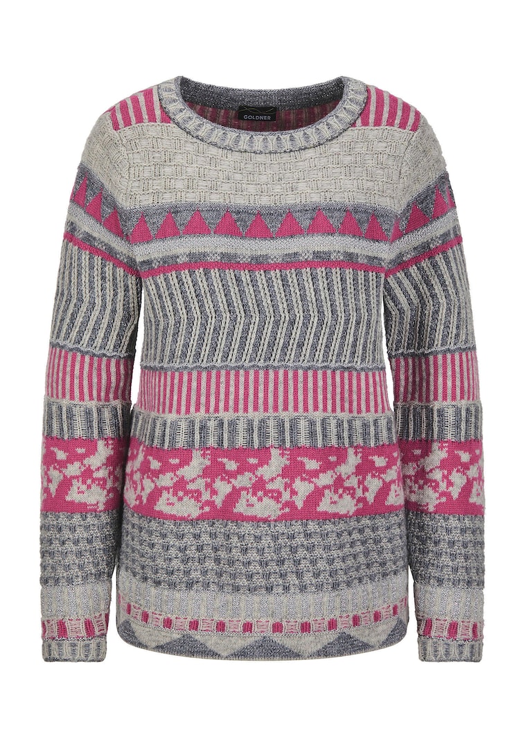 Pullover im modischen Norwegermuster