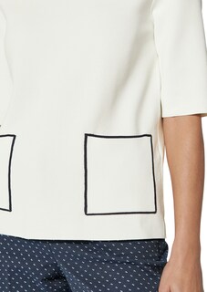 Pull manches courtes avec poches plaquées thumbnail 6
