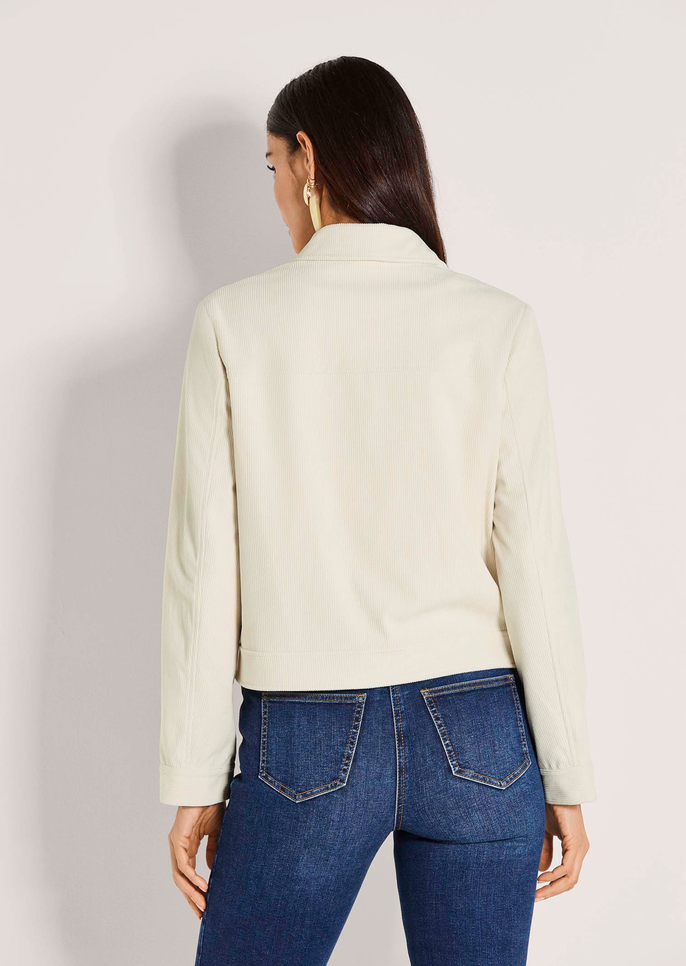 Veste en velours côtelé doux thumbnail 3