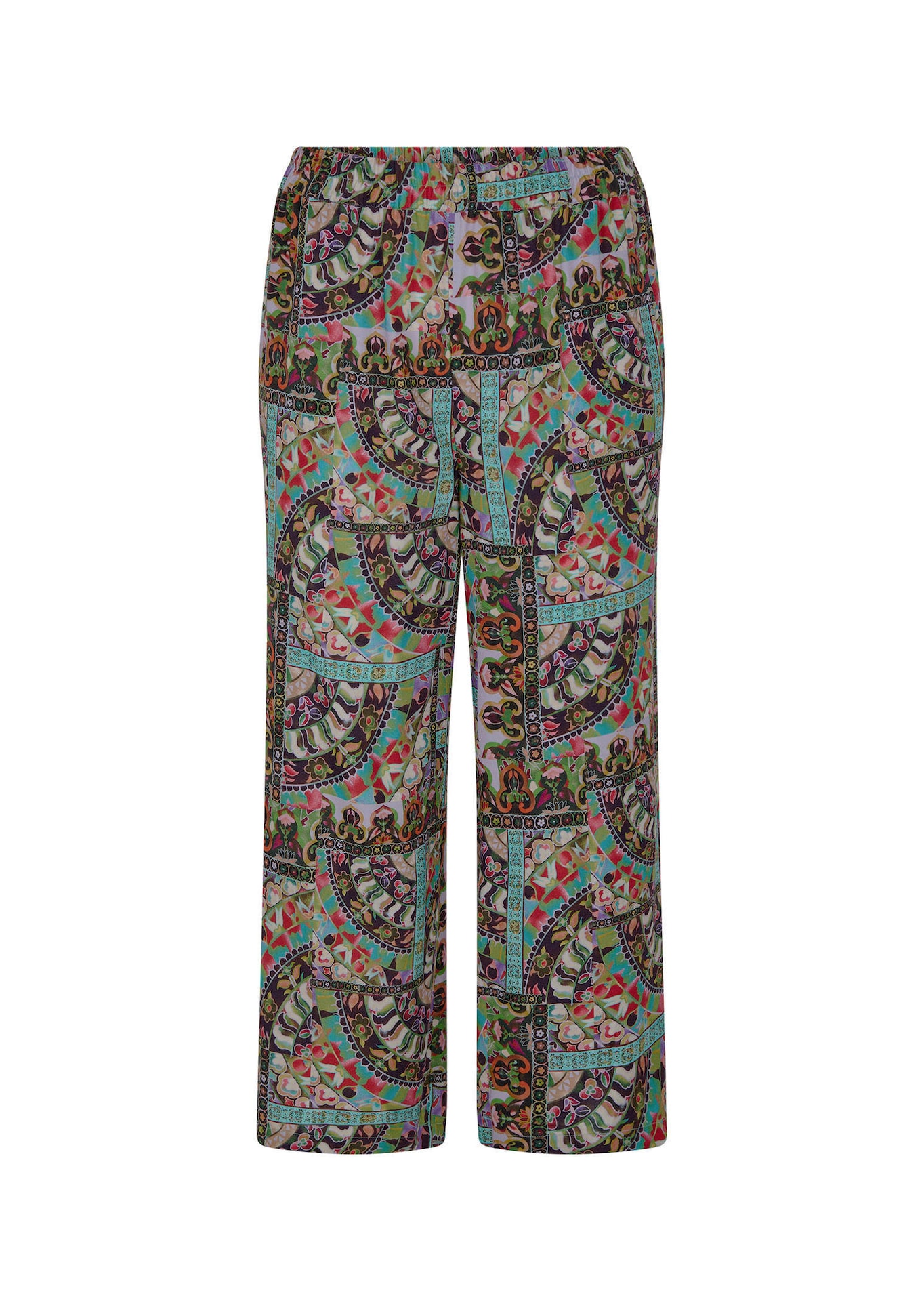 Weite Hose VERA mit Patch-Print