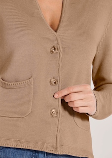 Tricot blazer. Puur katoen thumbnail 5