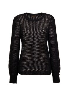Elegante pullover in netlook met pailletten thumbnail 6