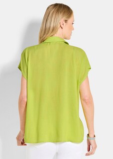 Chemisier avec col chemise ouvert thumbnail 3