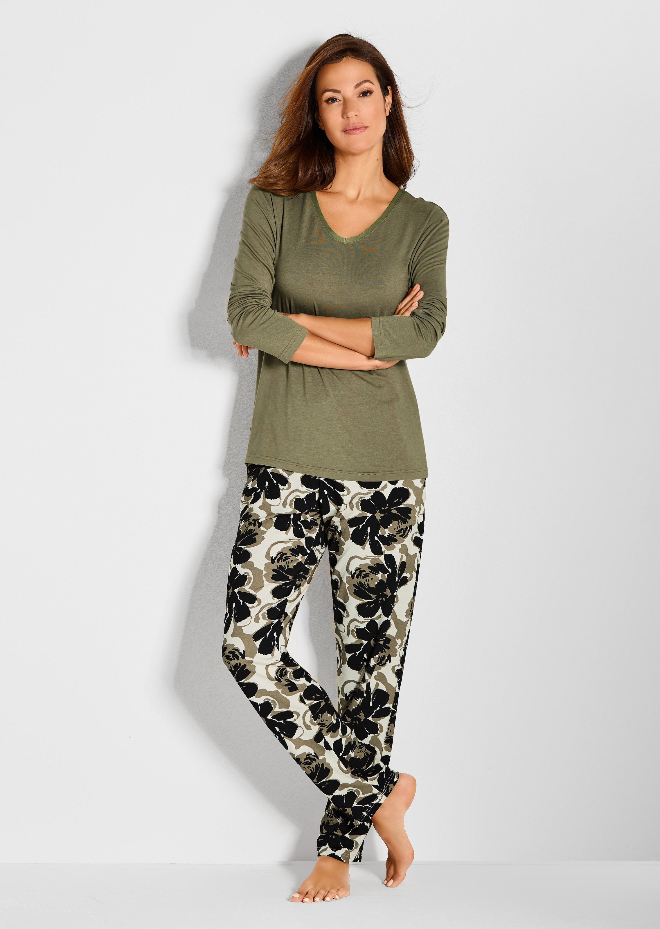 Pyjamashirt aus Viskose
