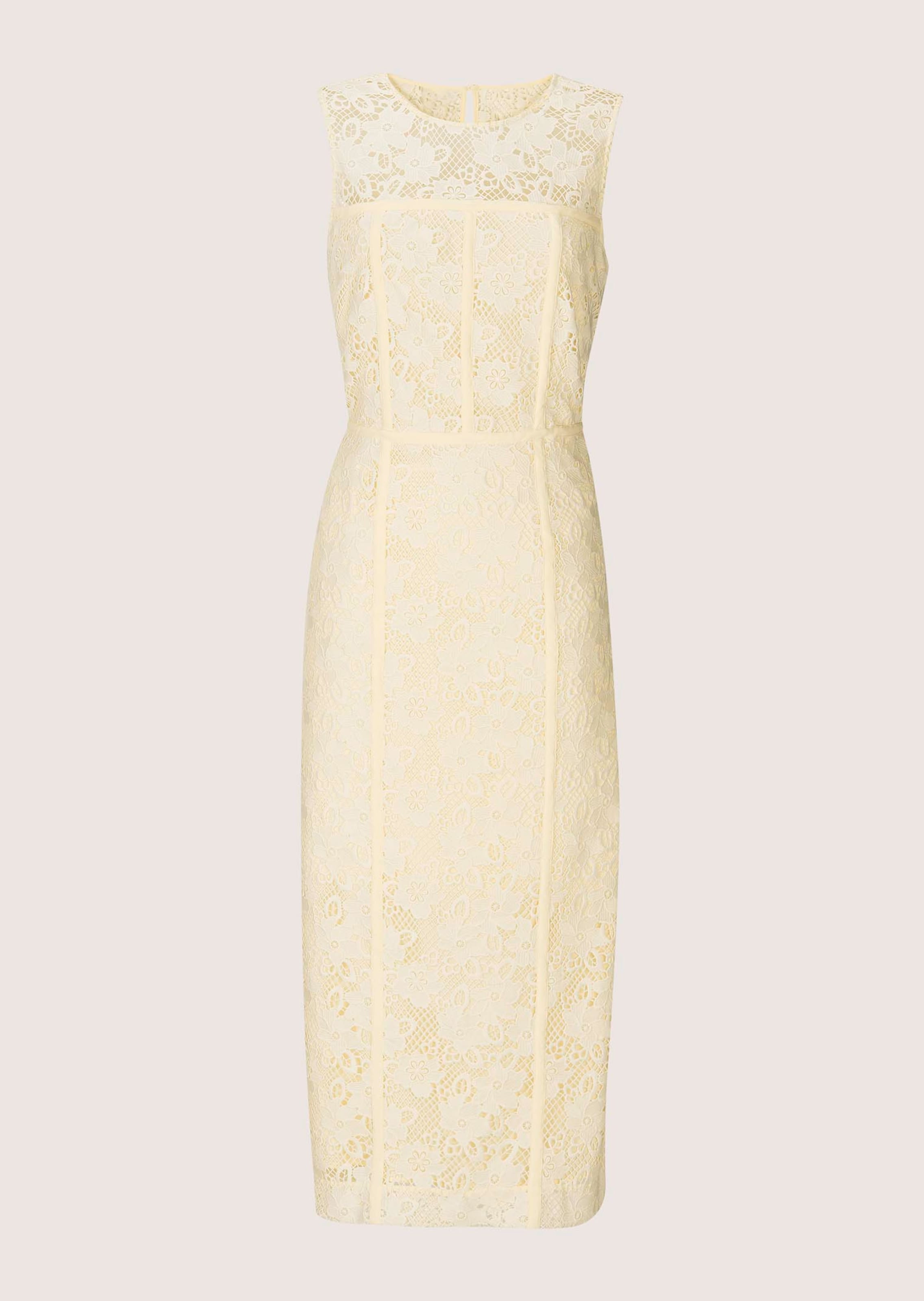 Romantisches Spitzenkleid in Midi-Länge