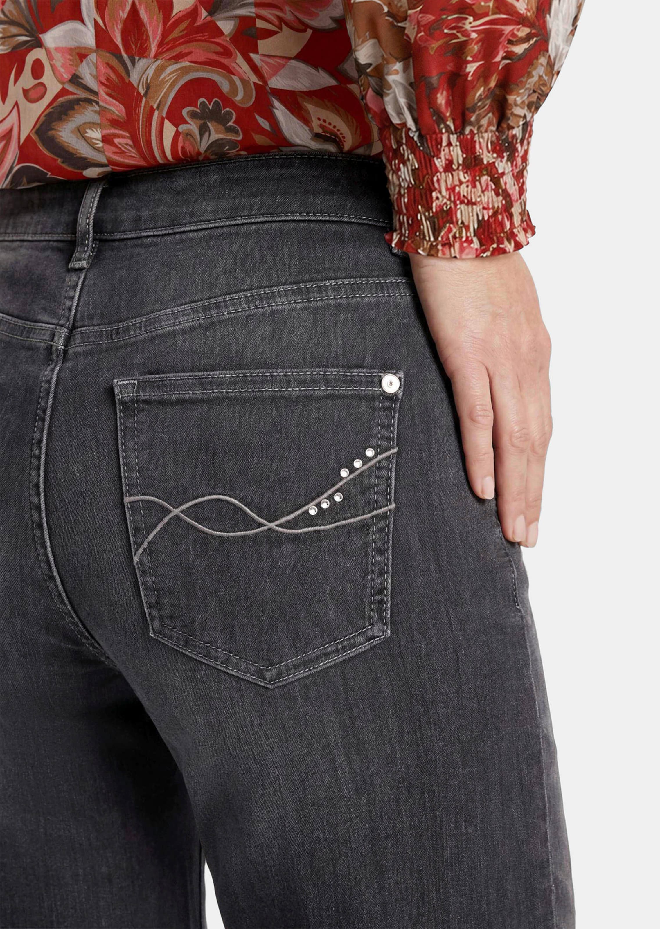 Jeans VERA met wijde pijpen, laat u slanker lijken thumbnail 5