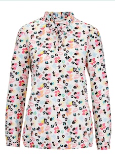 Blouse intemporelle avec imprimé haut en couleur thumbnail 6
