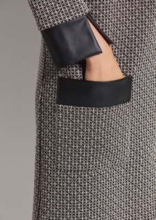 Kleid in H-Linie mit Kunstleder-Einsätzen thumbnail 6