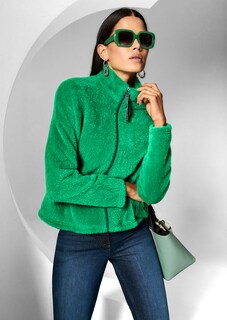 Veste courte en fausse fourrure tendance thumbnail 1