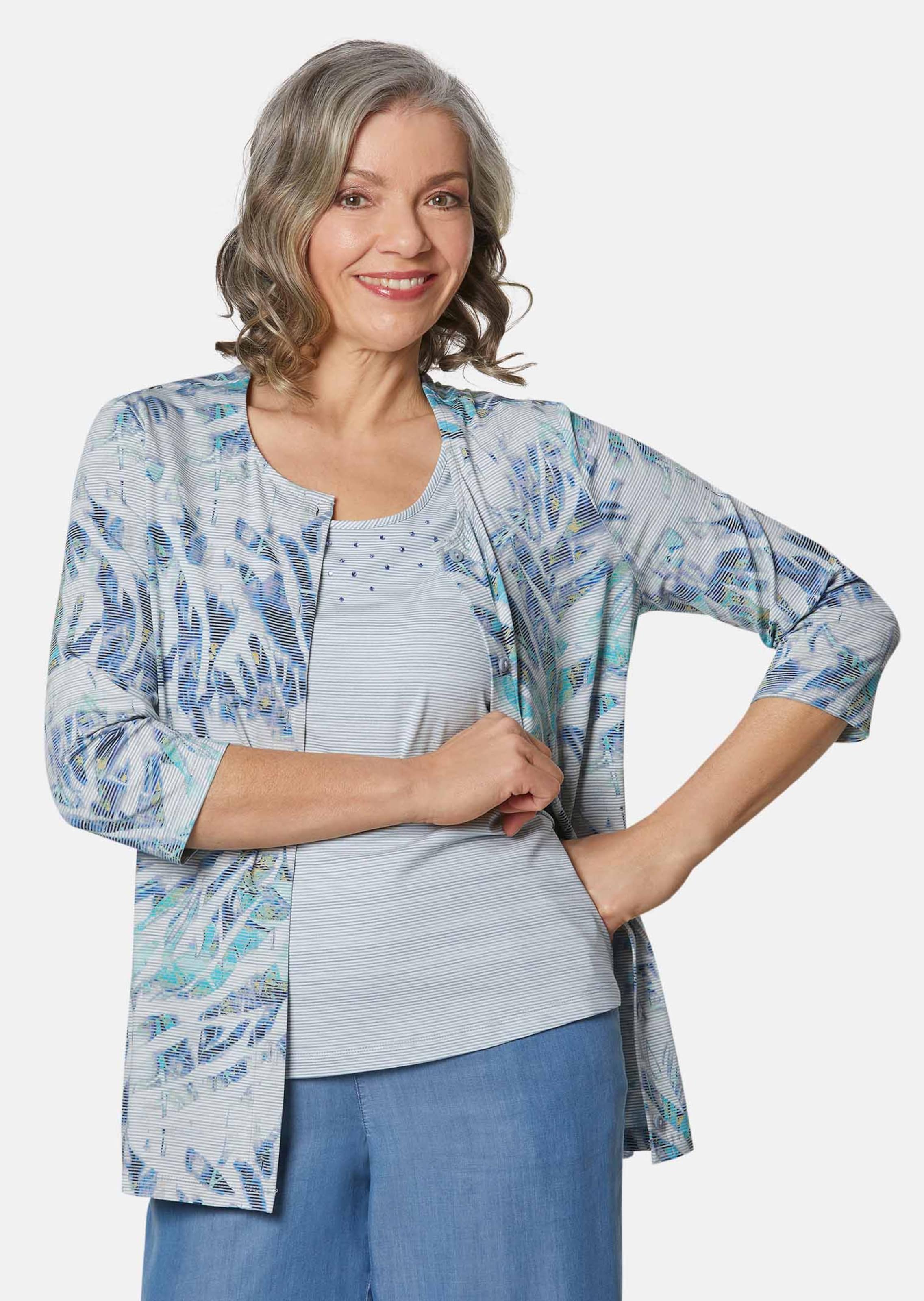 Set van shirtjasje en topje