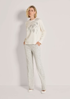 Sweatshirt with sequin embroidery thumbnail 3