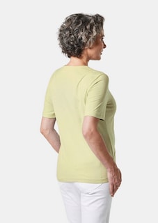 Basic shirt van puur katoen thumbnail 3