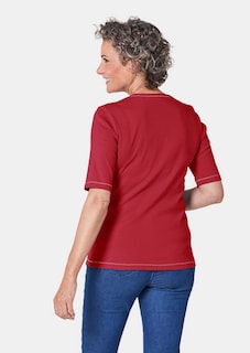 Basic T-Shirt aus reiner Baumwolle thumbnail 3