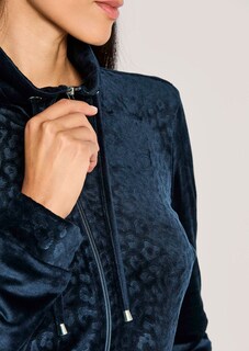 Sweatjacke in flauschiger Nicki-Qualität thumbnail 6