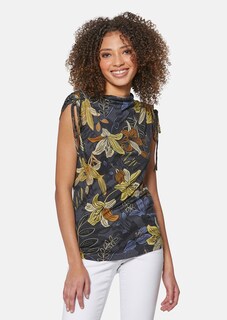 T-shirt avec motif floral thumbnail 2