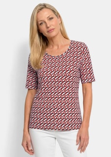 T-shirt en viscose avec un bel imprimé 3D thumbnail 7
