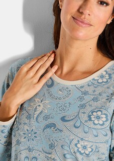 Chemise de nuit à motifs cachemire thumbnail 4