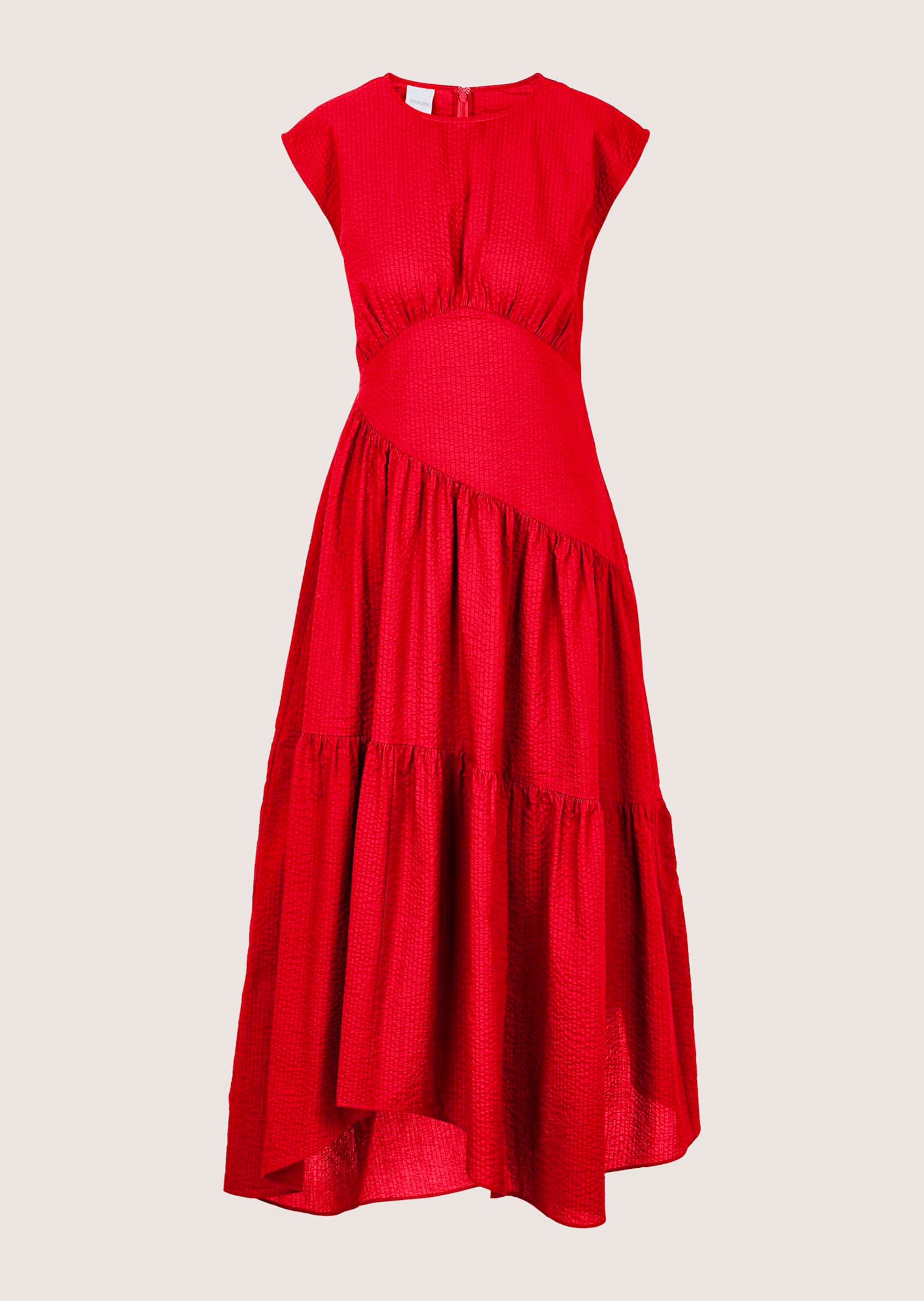 Baumwollkleid mit Stufenrock
